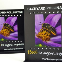 Backyard Pollinator Custom Product Display
