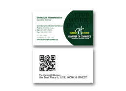 Business Cards for the chamber of business
