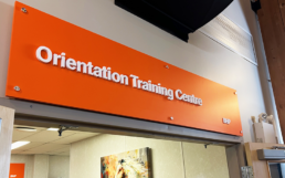BHP Orientation Training Centre Signage